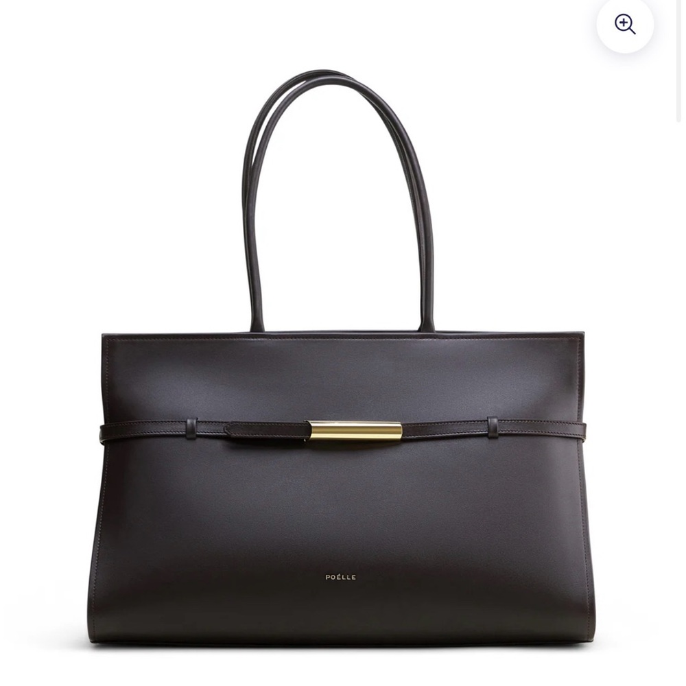 Poelle Brown Leather Bag - OBJECT № 03 BAG IN BROWN
